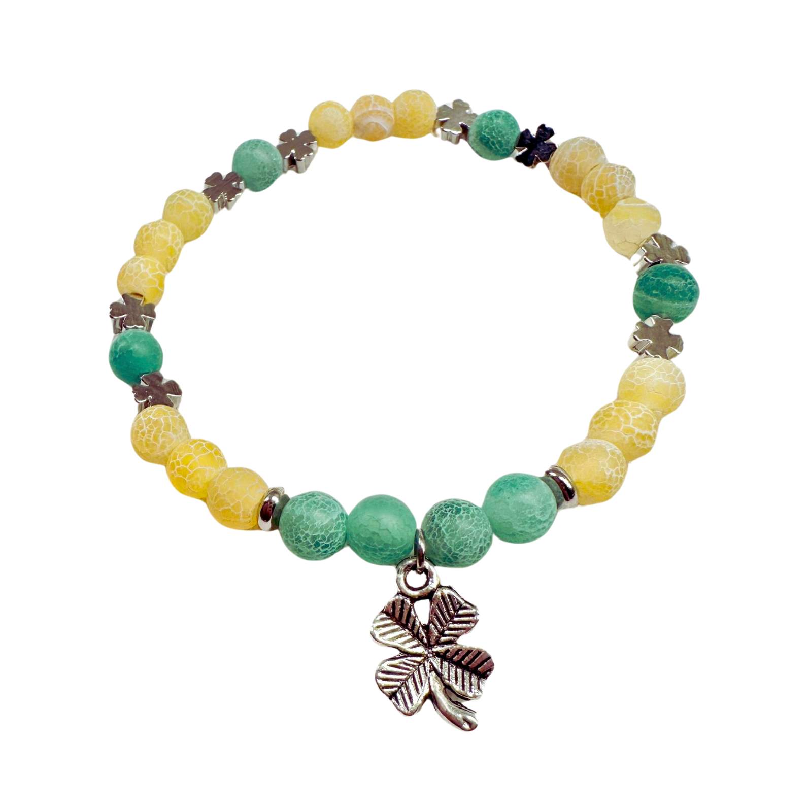 Náramek Achát "Pro štěstí"